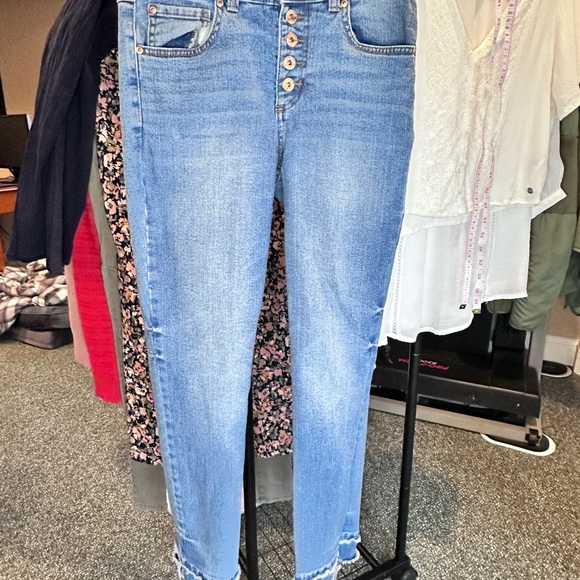INC International Concepts Denim - INC International Concepts Light Blue Ankle Jeans